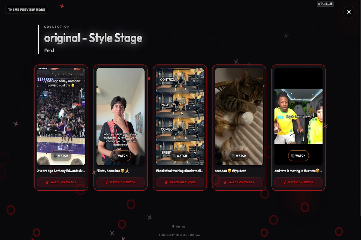 Original theme preview